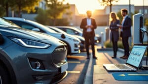 Avantages fiscaux de la voiture électrique en entreprise : guide complet