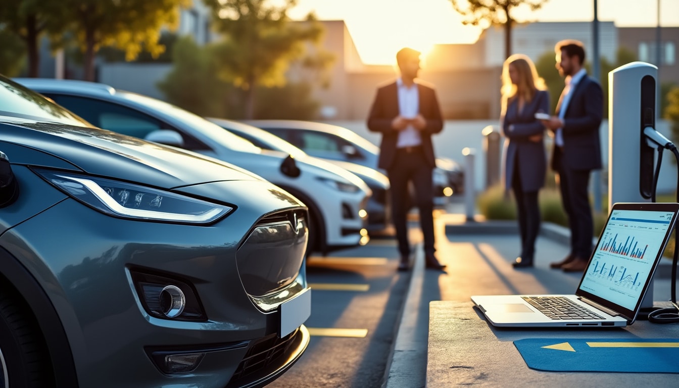 Avantages fiscaux de la voiture électrique en entreprise : guide complet