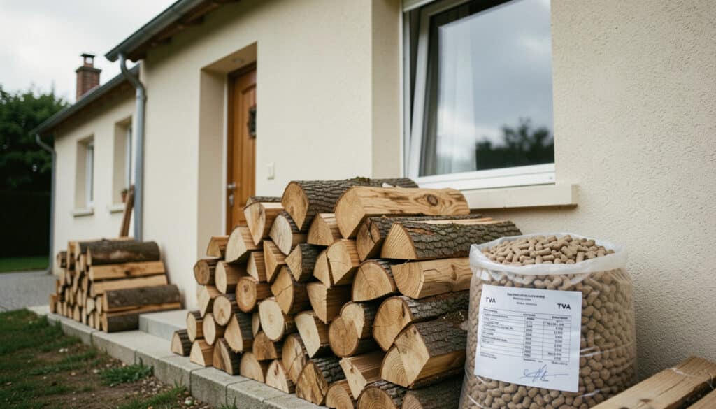 TVA du bois de chauffage en 2026 : quel taux ?